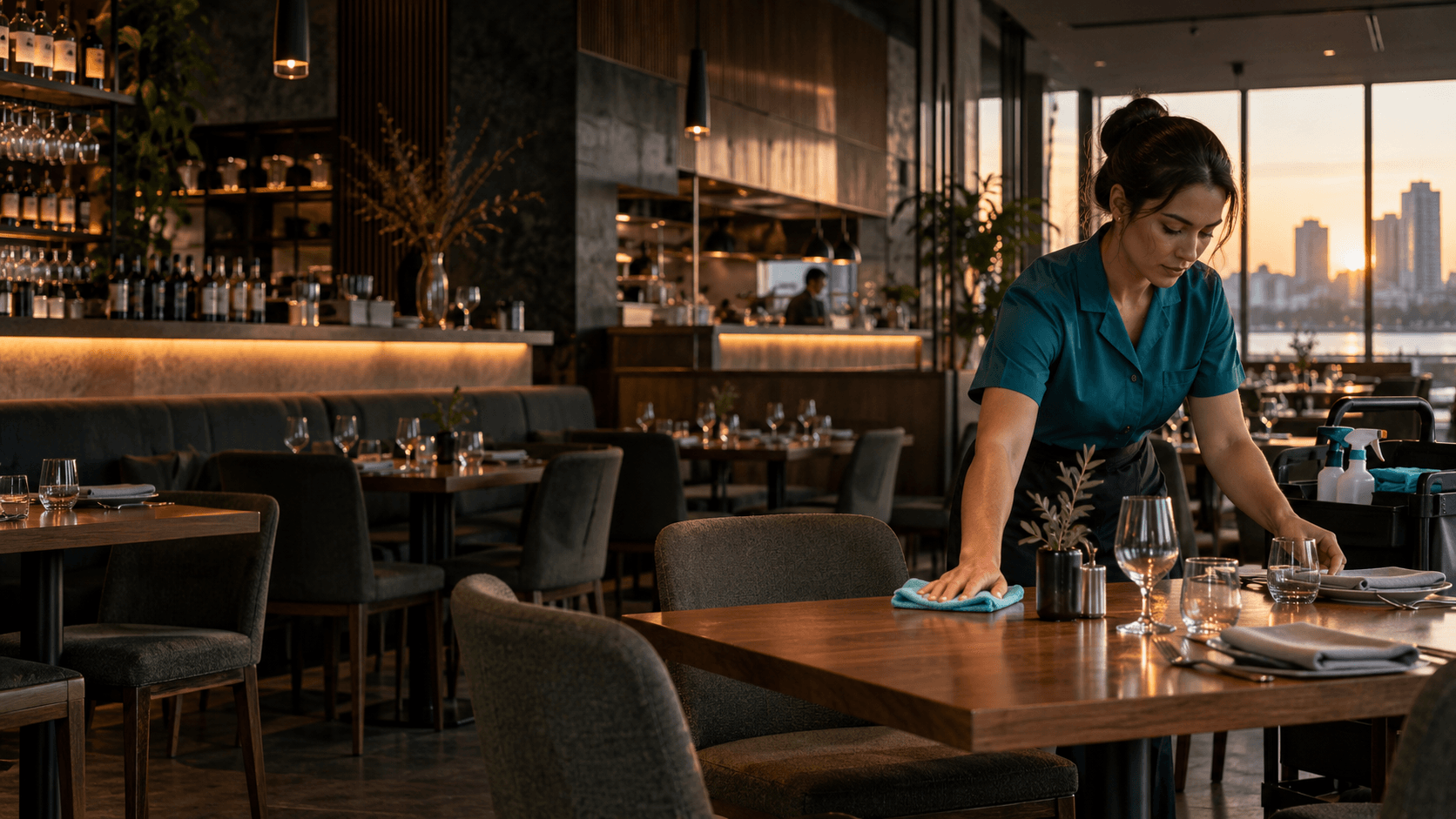 Hospitality & venue cleaning